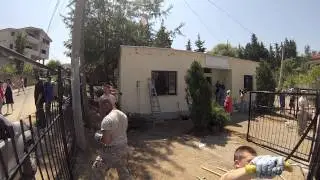 U.S. Army Cadets and Embassy Volunteers Help Renovate Community Medical Center