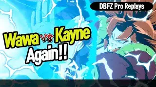 【DBFZ】 Wawa vs Kayne, Amazing FT3!! 【DBFZ Pro Replays】