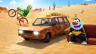 I AM GOING FOR THE FUNNIEST TRIP In A DESERT - ft.Oggy