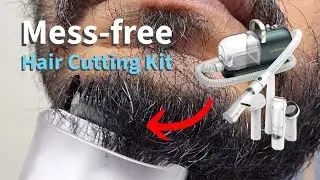Mess-free Vacuum Hair Clippers Cutting Kit with Vacuum and Dryer by Jack & Rose - Review
