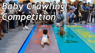 Baby Crawling Competition At JI Expo Jakarta