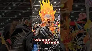 THE best Ghost Rider cosplay ever!!! #mcmcomiccon #ghostrider #cosplay #marvel #comiccon #cosplayer