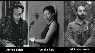 Ahmed Saleh - Tomeka Reid - Nick Mazzarella @Jesuit Cultural Center Alexandria 2018