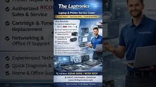 Best Laptop and Printer Service Center in Jamshedpur | The Laptronics #shorts