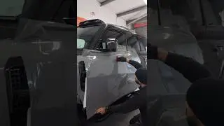 LAND ROVER DEFENDER - URBAN DEFENDER - FULL WRAP IN NARDO GREY - PART 2 - MANCHESTER - CAR WRAPS UK