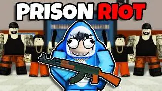I Started The BIGGEST Prison Riot in Roblox...