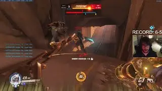 HARBLEU ROADHOG GAMEPLAY OVERWATCH SEASON 34 TOP 500