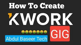 how to create kwork or gigg on kwork #kwork #freelancing