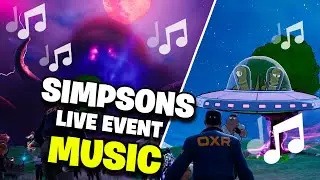Fortnite | &laquo;Добро пожаловать, наши инопланетные повелители&raquo; &mdash; музыка для мероприятия Simpsons Liv...