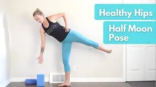 How to do Half Moon pose for hip stability & leg strength