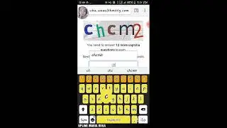 Unity Wealth unlimited captcha typing