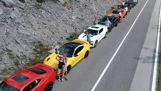 Muscle Car Tour 2018 Mountain Cross Trentino