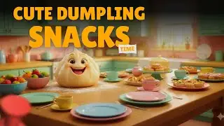 Chubby Dumpling Snack Time! 🍟🍜🍓