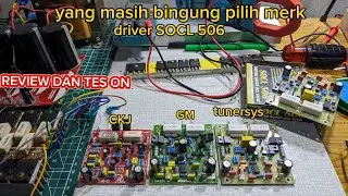 DRIVER SOCL 506 !! REVIEW DAN TES ON TIGA MERK