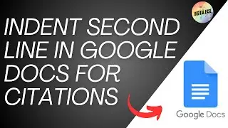 How To Indent Second Line In Google Docs For Citations