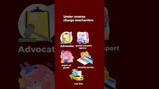 GST RCM Explained | Reverse Charge Mechanism Kis Par Lagta Hai? #gst #shorts