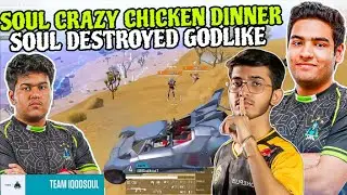 SouL Destroyed GodL in Upthrust Esports ✅ Impossible Chicken Dinner 🔥 Legit Joker 🚀 S8UL iQOOSouL