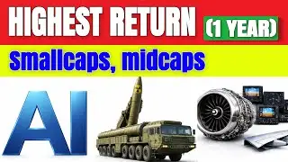 Top 10 Performing Smallcap Stocks (1-Year) | Data Analysis Only (No Recommendation)