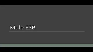 Exposing and Consuming Webservice (CXF and Webservice Consumer Connector) With Mule ESB