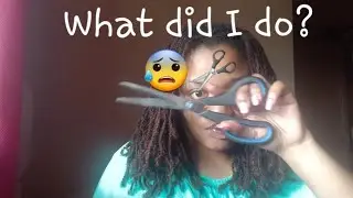 Microlocs Journey: Cutting/Trimming my microlocs after 3 years!