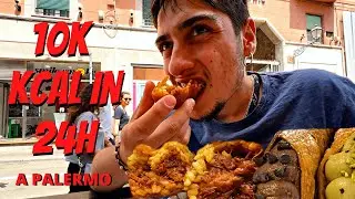 10 MILA  KCAL IN 24H A PALERMO! | FOOD TOUR (mega abbuffata di arancine)
