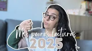 PEORES lecturas de 2025 😖👎🏼💔| @quientelohadicho