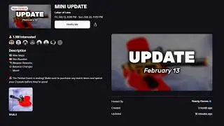 OMG NEW UPDATE
