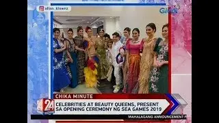 24 Oras: Celebrities at beauty queens, present sa opening ceremony ng SEA Games 2019