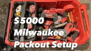 Milwaukee Rolling Packout Setup