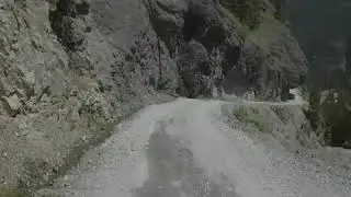 Camp Bird Rd outside Ouray Colorado