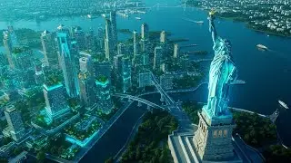 The Skyline of Tomorrow: New York City in 2099 | AI SHORT FILM 4K