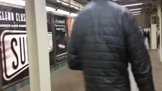 Man Preaching In NYC Subway