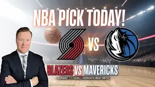 Portland Trail Blazers vs Dallas Mavericks &ndash; NBA Pick l Sunday 11/16/25 l Vernon&rsquo;s Best Bets & Picks