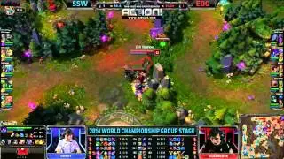 Samsung Galaxy White vs Edward Gaming World Championship part 2