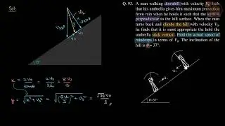 93 | Level-2 | Kinematics | SBT Solutions | Shashi Bhushan Tiwari