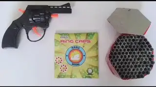 Diwali Ring Cap Gun under ₹50 Unboxing and Testing 