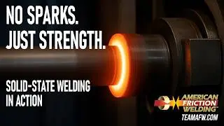 Friction Welding in Action, What We Do | American Friction Welding (AFW) Precision Manufacturing