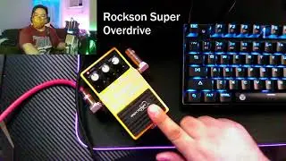 No Talk Demo: Rockson Super Overdrive  vs Boss SD1 Tone Kitchen: Essential Ingredients - Episode 8