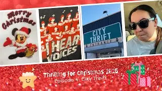 Покупки в секонд-хенде к Рождеству 2025 года! 🎄 Эпизод 4: Городской секонд-хенд