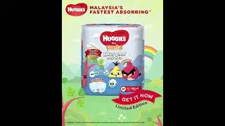 Angry Bird x Huggies Dry Pants | 11-8-18