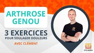Arthrose du genou : 3 exercices pour soulager les douleurs.