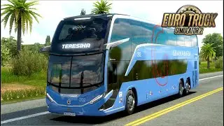SÃO LUÍS A TERESINA COM A GUANABARA  NO MOD BUS MARCOPOLO G8 1800 DD MERCEDES VIA EAA | ETS2