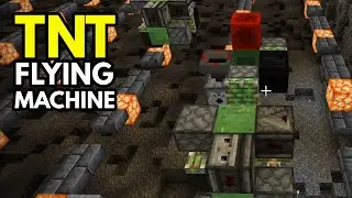 Minecraft TNT Flying Machine from Amelix World Eater