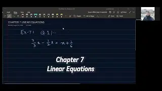 Linear equation solutions for Class 9/chapter 7 in EX 7.1 /Q. 1 (I, III).