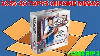 Chrome Basketball Case Rip - 2nd Half. 2025-26 Topps Chrome Megas.