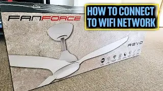 Revo FanForce DC Fans - How to connect to WiFi Network