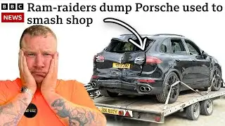 CAN WE START MY PORSCHE CAYENNE THAT THIEVES CRASHED!?