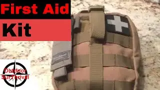 First Aid Kit - Basic Medical Supplies [Outdoor SurThrival]