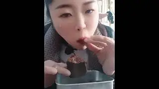 DARK CHOCOLATE 🍫🍫🍫🍫🍫🍫 SOAKED EATING CREAMY CRUNCHY NUTTY FLAVOURED MUKBANG 😋🤤😋😋😋