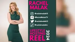TV Hosting Reel 2024 | Rachel Malak | On-Air Personality